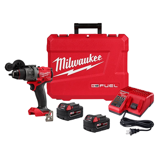 Kit de taladro percutor/destornillador M18 FUEL™ de 1/2" Milwaukee 2904-22