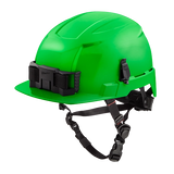 Casco de seguridad de ala delantera verde (EE. UU.): Tipo 2, clase E Milwaukee 48-73-1327
