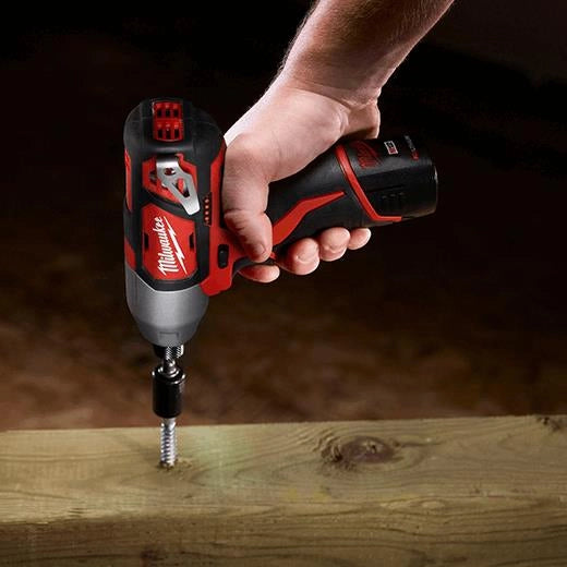 Kit de destornillador de impacto hexagonal M12™ de 1/4" Milwaukee 2462-22 - imagen 4
