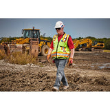 Chaleco de seguridad naranja de gran visibilidad clase 2 para inspector: L/XL talla L/XL Milwaukee 48-73-5166 - imagen 3