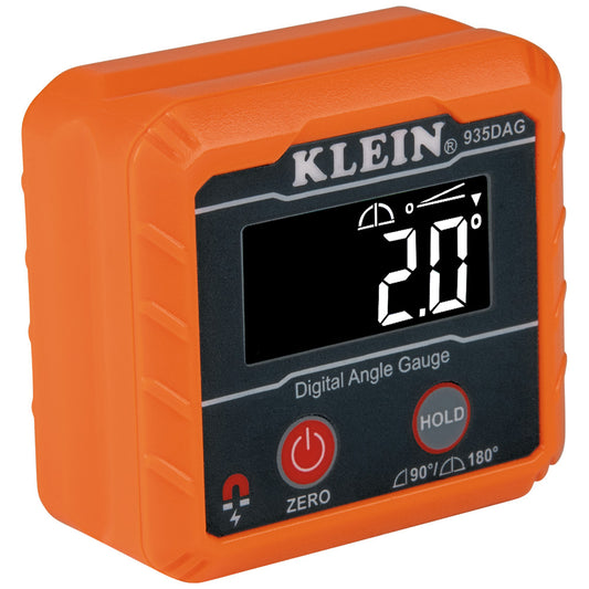Nivel digital e inclinometro de rangos de 0-90° y 0-180° Klein Tools 935DAG