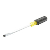 Destornillador con mango cushion grip, punta plana barra cuadrada 5/16" x 6" Urrea 9422