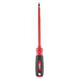 Destornillador Insulado 1000V para Gabinete 3/16" x 6" Milwaukee 48-22-2232