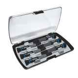 Juego de destornilladores de precisión ESD anti-estáticos,punta Torx,6 piezas,en estuche Urrea 9501BT