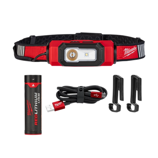Luz recargable USB para cascos BEACON™ Milwaukee 2116-21