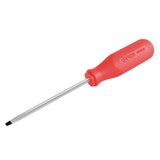 Destornillador con mango rojo, punta plana barra redonda 5/16" x 6" Urrea 9606R - imagen 2