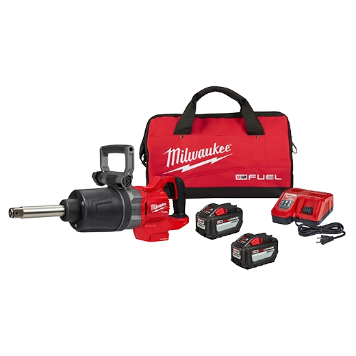 Llave de impacto de torque alto con yunque extendido y mango en D M18 FUEL™ de 1" con ONE-KEY™ Milwaukee 2869-22HD