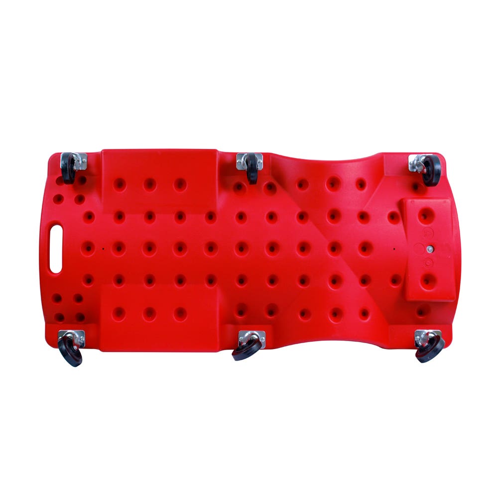 Cama para mecánico plástica, 6 ruedas giratorias, 40" Urrea 9991 - imagen 6