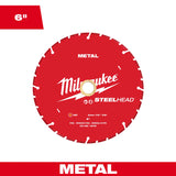 Hoja de diamante para cortar metal STEELHEAD™ de 6” Milwaukee 49-93-7815 - imagen 2