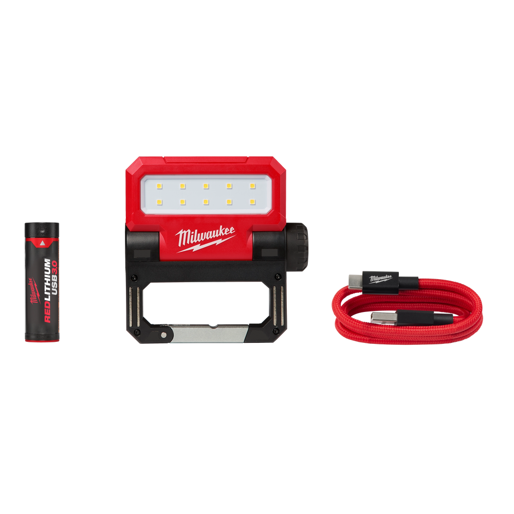 Reflector pivotante REDLITHIUM™ USB ROVER™ Milwaukee 2114-21 - imagen 2