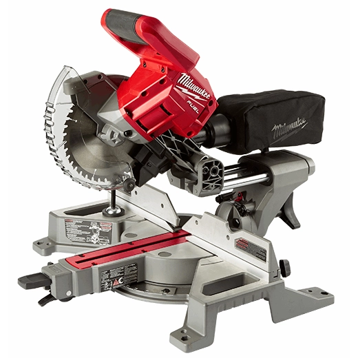 Kit de sierra ingletadora compuesta y corrediza con doble bisel M18 FUEL™ de 7-1/4" (sin accesorios) Milwaukee 2733-20