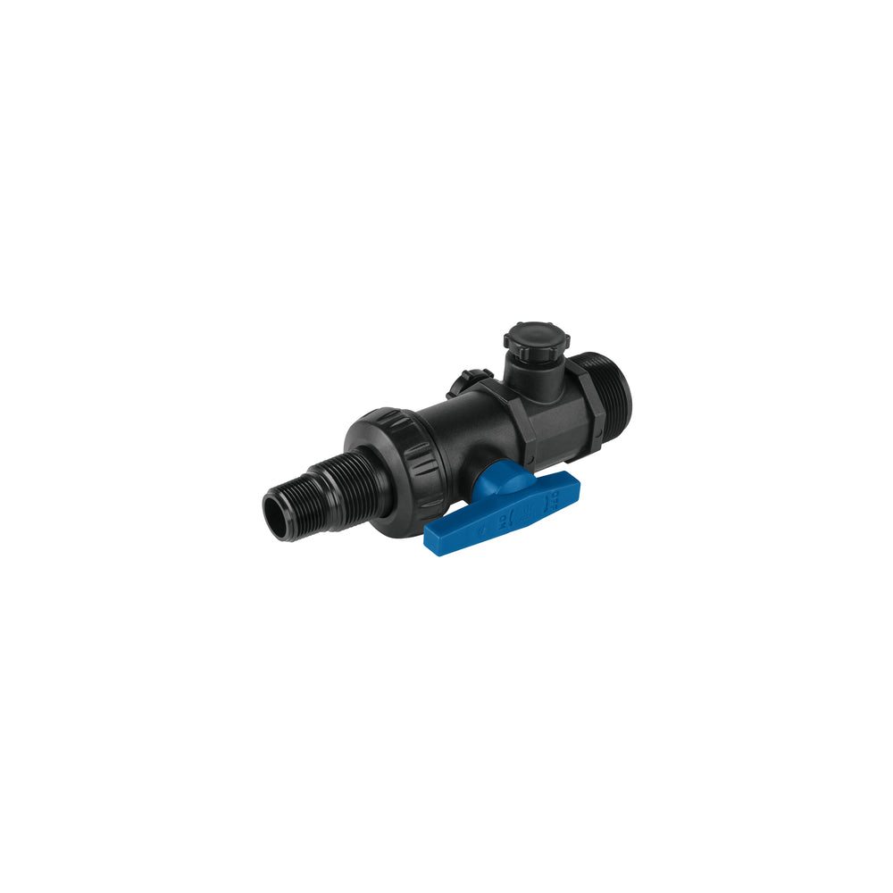 Multiconector polipropileno para tinaco, con válvula Foset ATIN-001
