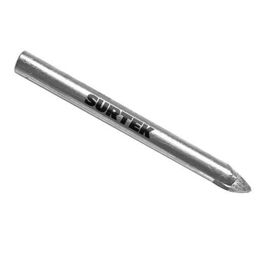 Broca para vidrios y azulejos de acero con cabeza de carburo de tungsteno 1/2" Surtek BVS12