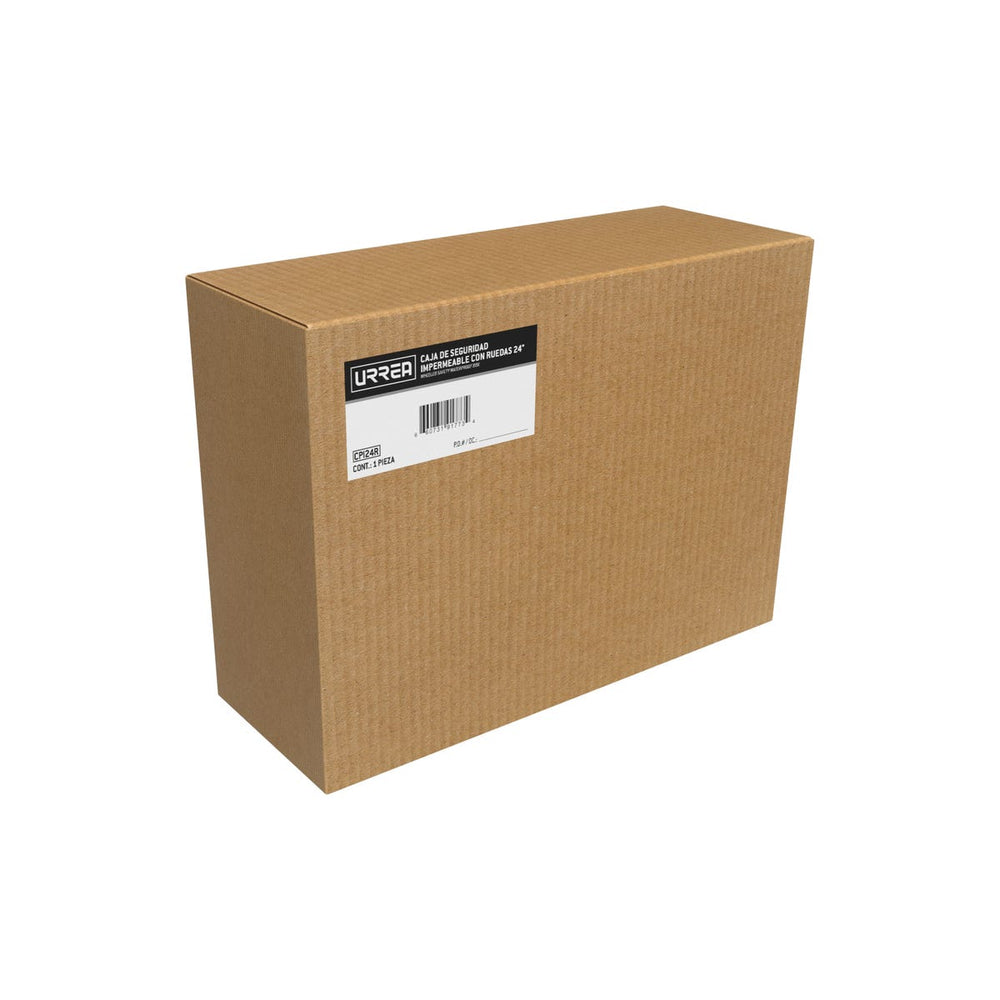 Caja portaherramientas plástica de seguridad impermeable 24" x 19" x 9" Urrea CPI24R - imagen 4