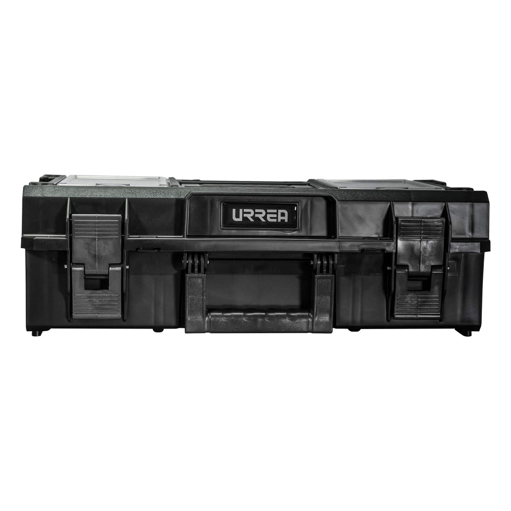 Caja portaherramientas plástica modular con compartimentos color negro 23" x 15" x 7" Urrea CPM7 - imagen 6