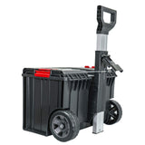 Caja portaherramientas plástica modular con compartimentos color negro 23" x 18" x 27" Urrea CPR27 - imagen 7