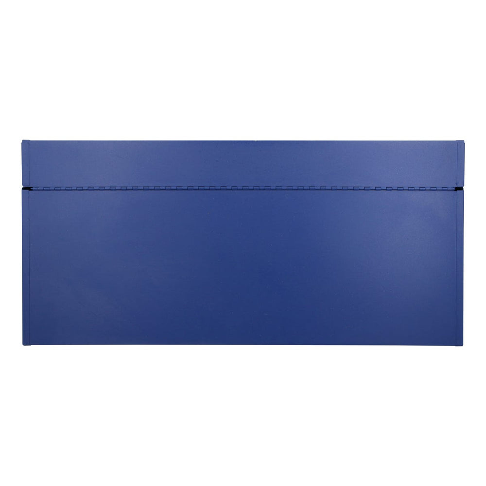 Caja portaherramientas métalica con asa plástica color azul 23" x 10" x 11" Urrea D8A - imagen 4
