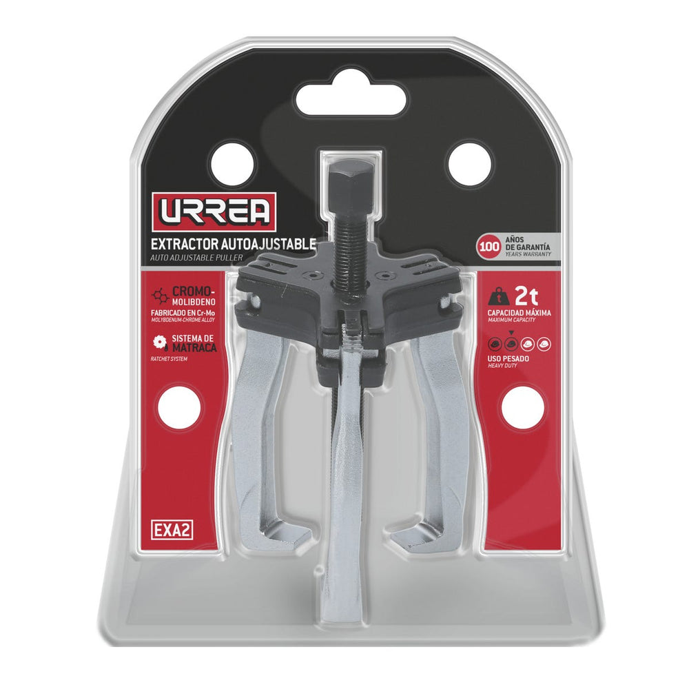 Extractor autoajustable 2 o 3 quijadas tipo "C" 2 ton Urrea EXA2 - imagen 3