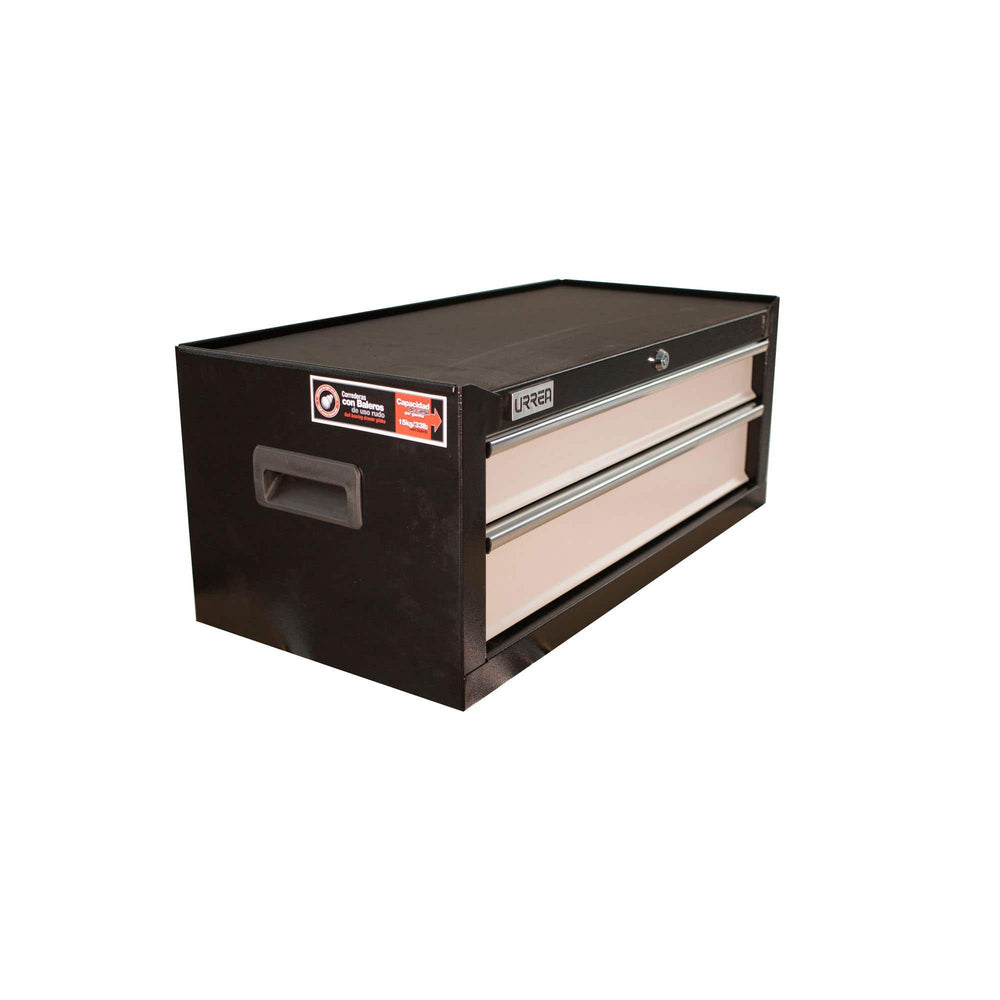 Gabinete intermedio 2 gavetas color negro serie H 27" Urrea H27I2 - imagen 3