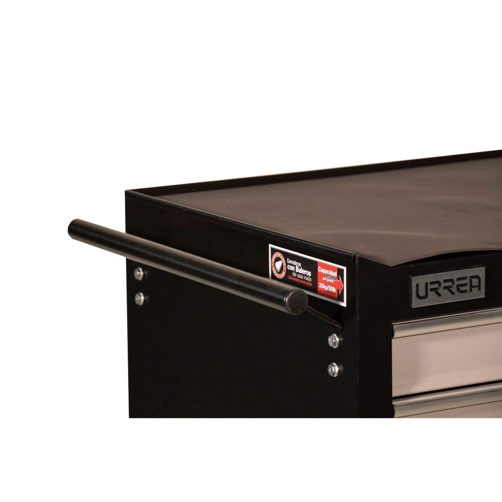 Gabinete móvil 4 gavetas color negro serie H 27" Urrea H27M4 - imagen 6
