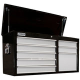 Gabinete superior 8 gavetas color negro serie H 41" Urrea H41S8