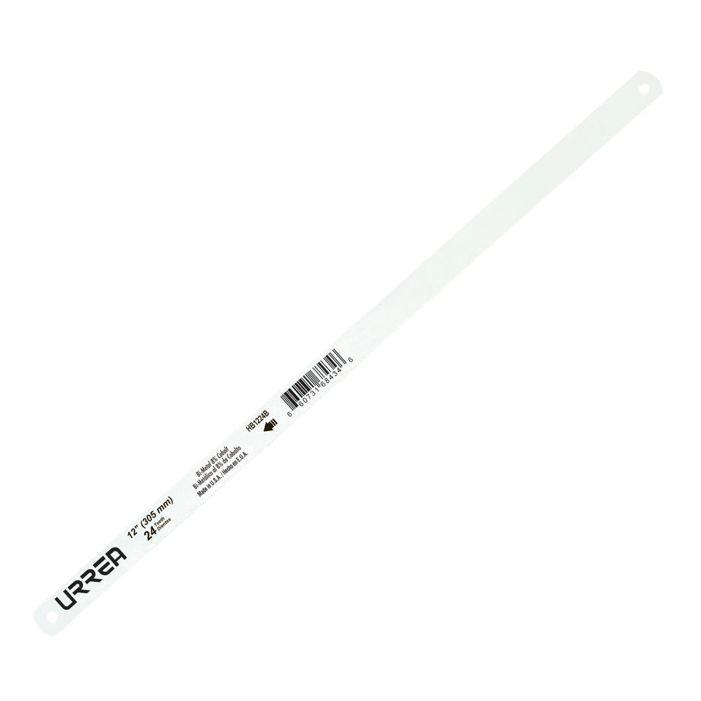 Segueta bimetálica de 12", 24 DPP, 10 piezas Urrea HB1224B - imagen 2