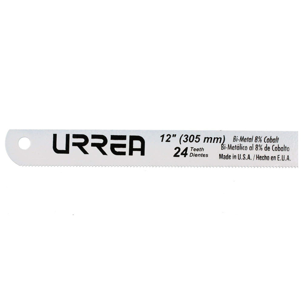 Segueta bimetálica de 12", 24 DPP, 10 piezas Urrea HB1224B - imagen 5