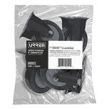 Juego de ruedas para gabinetes serie HD, 4 piezas Urrea HDREF1 - imagen 3
