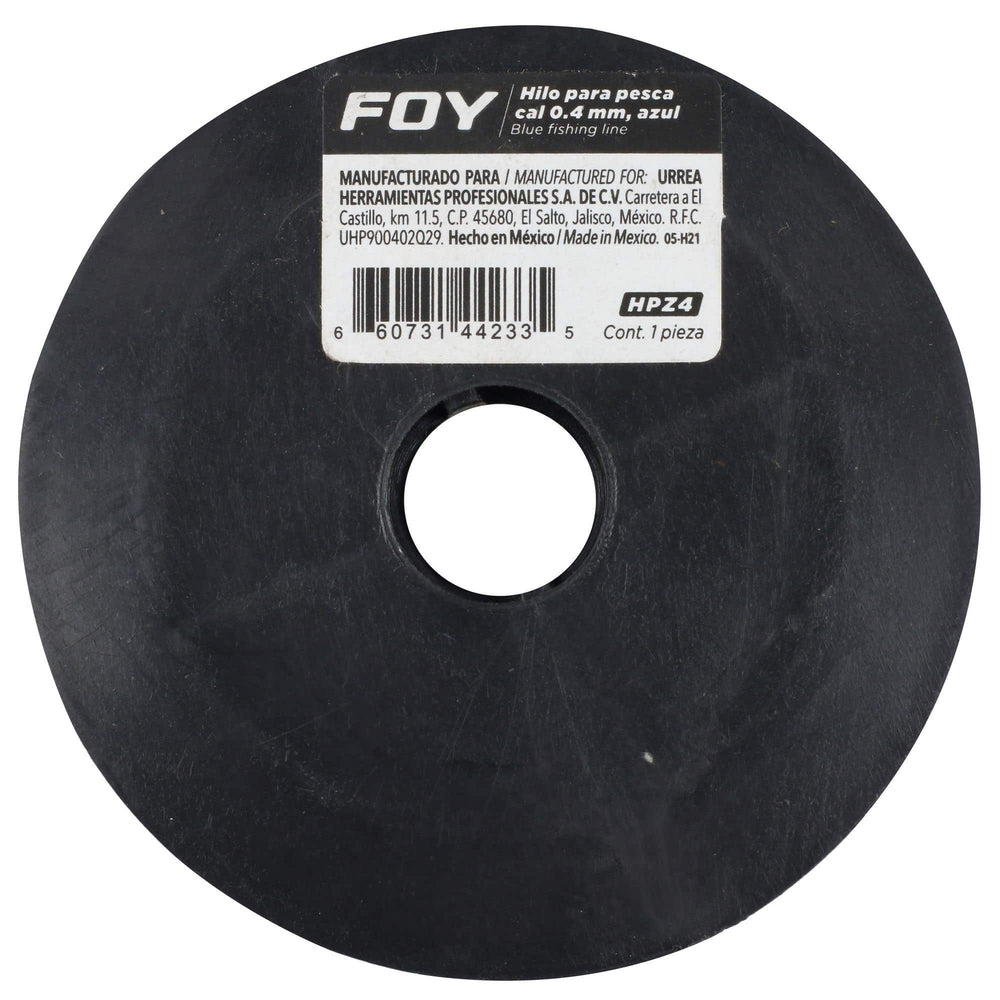 Hilo para pesca calibre 0.4 mm color azul Foy HPZ4 – imagen 4