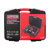 Juego de dados y accesorios cuadro de 1/4", 3/8" y 1/2" Go-Through combinado, 49 piezas Urrea JGT01 - imagen 5