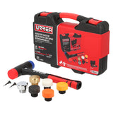 Juego de mazo de golpe seco con mango Rubber grip tapas intercambiables 16 oz, 9 piezas Urrea JMTI - imagen 2