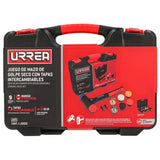 Juego de mazo de golpe seco con mango Rubber grip tapas intercambiables 16 oz, 9 piezas Urrea JMTI - imagen 5