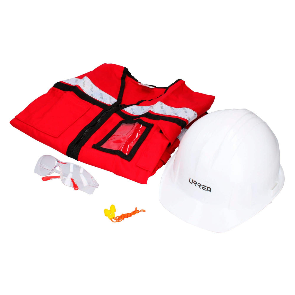 Juego de equipo de protección personal rojo G, 4 piezas Urrea JPG4 - imagen 2