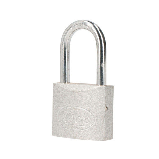 Candado de acero largo 45 mm, llave estándar, en caja Lock L22L45A
