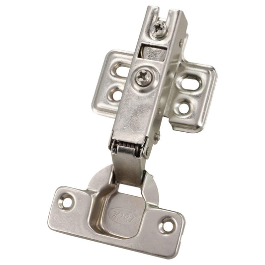 Bisagra recta bidimensional 35 mm, cierre suave Lock LBD35RP