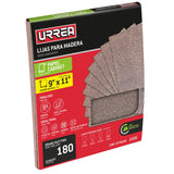 Lija panel cabinet para madera, grano 180 Urrea LM180 - imagen 2