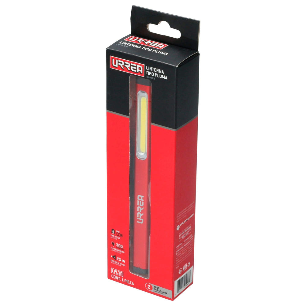 Linterna de LED tipo pluma recargable de 300 lm Urrea LPL30 – imagen 4