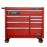 Gabinete móvil 8 gavetas color rojo serie P 41" Urrea P41M8 - imagen 4