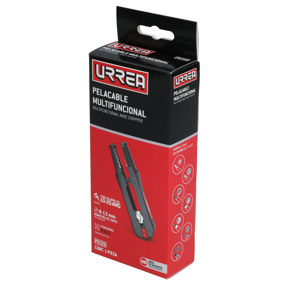 Pelacable multifuncional 10-20 AWG 4 en 1 Urrea PEC03 - imagen 2