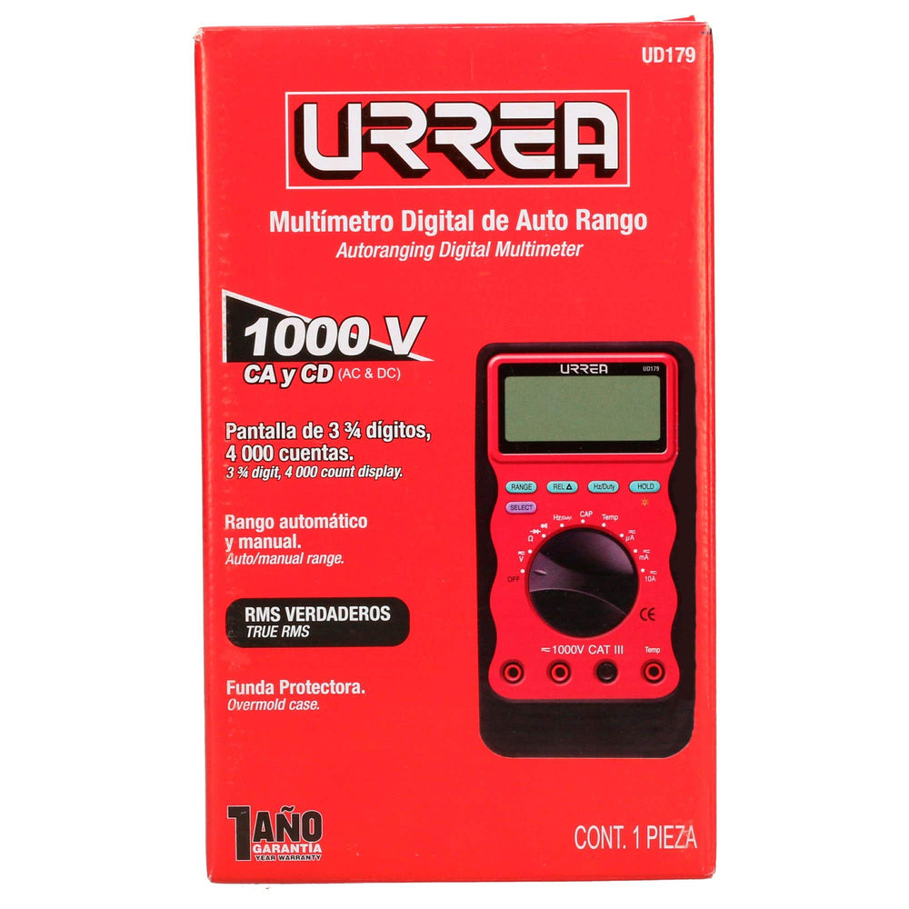Multímetro digital de última generación RMS verdadero Urrea UD179 - imagen 4