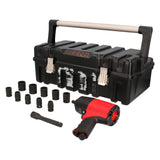 Juego de pistola de impacto neumática cuadro de 1/2" y accesorios en pulgada 13 piezas Urrea UPC731K - imagen 4
