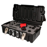 Juego de pistola de impacto neumática cuadro de 1/2" y accesorios en pulgada 13 piezas Urrea UPC731K - imagen 7