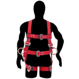 Arnés de seguridad de posicionamiento con cinturón, talla 36-40 Urrea USA6A