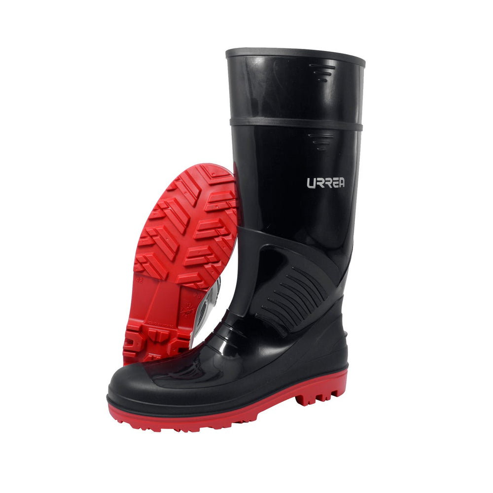 Botas de seguridad de PVC con casquillo de acero #26 cm Urrea USBIC6