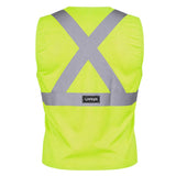 Chaleco de seguridad cerrado de alta visibilidad amarillo M Urrea USCH71 - imagen 4
