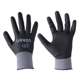 Guantes de nailon con recubrimiento de nitrilo espumoso EG Urrea USGEX