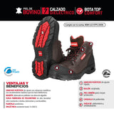 Botas de seguridad dieléctricas top comfort con casquillo de poliamida #28 cm Urrea USZC8 - imagen 6