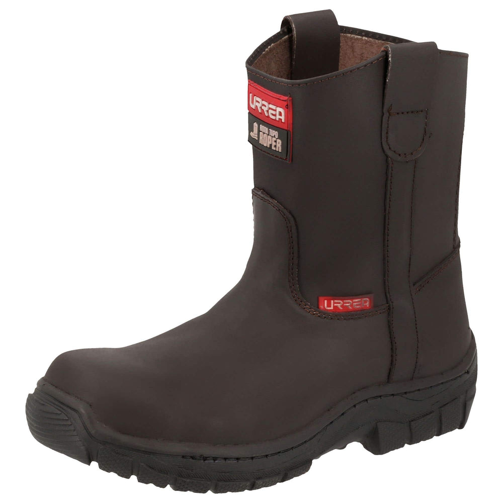 Botas de seguridad dieléctricas tipo roper con casquillo de acero #30 cm Urrea USZP10 - imagen 2
