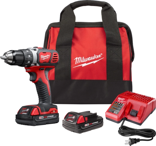 Kit de taladro/destornillador compacto M18™ de 1/2" Milwaukee 2606-22CT
