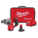 Kit de martillo rotativo M12 FUEL™ SDS Plus de 5/8" Milwaukee 2508-21XC